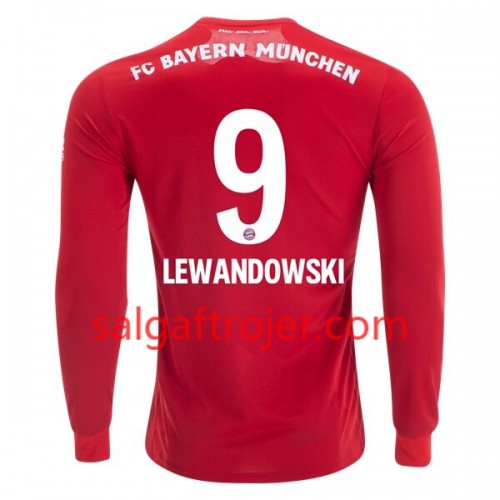 FC Bayern München Fodboldtrøjer Robert Lewandowski 9 Hjemmebanesæt 2019/20 Langærmet FC Bayern München Fodboldtrøjer Robert Lewandowski 9 Hjemmebanesæt 2019/20 Langærmet